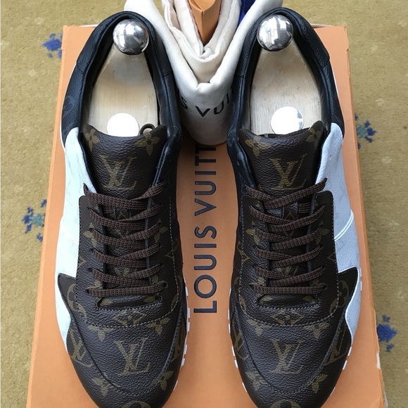 Louis Vuitton Men's Brown and White Shoes - Picture 1 of 5